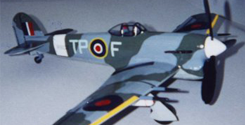 Kit # 29. Hawker Typhoon IB. WW2 British Fighter and Attack Plane