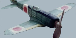 Kit # 37. Nakajima Ki-44 “TOJO”. WW2 Japanese Army Air Force Fighter