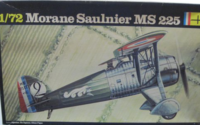 Kit # RPK-16. Heller Kit No. 216. Morane Saulnier MS 225