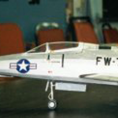 KIT # 16. NORTH AMERICAN F-100 SUPER SABRE JET