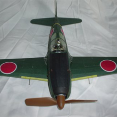 KIT #41 THE MITSUBISHI J2M3 RAIDEN (THUNDERBOLT), OR JACK, WW2 JAPANESE LAND BASED NAVY FIGHTER