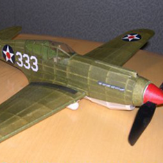 KIT # 42 CURTISS P-40B/C WARHAWK